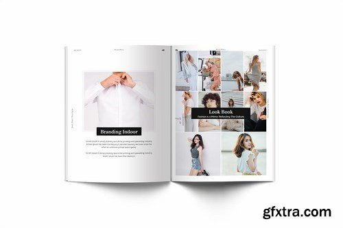 Fashion Lookbook A4 Brochure