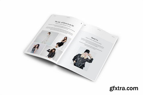 Fashion Lookbook A4 Brochure