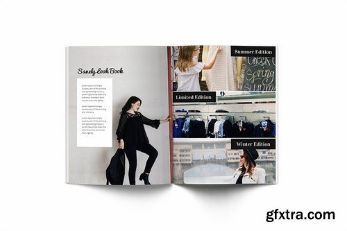 Fashion Lookbook A4 Brochure