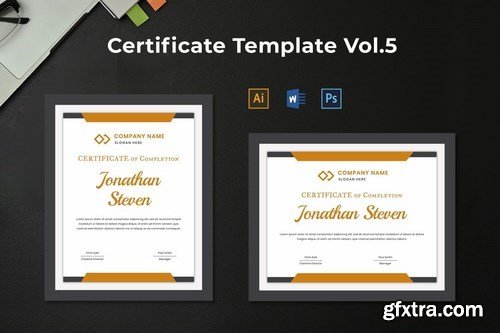 Certificate Template Vol.5