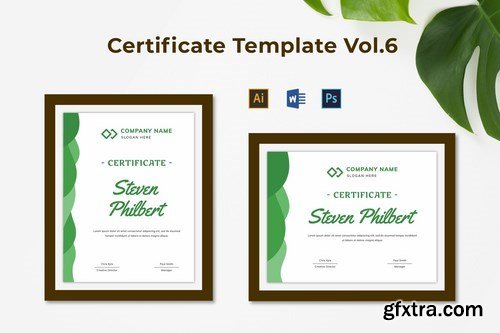 Certificate Template Vol.6