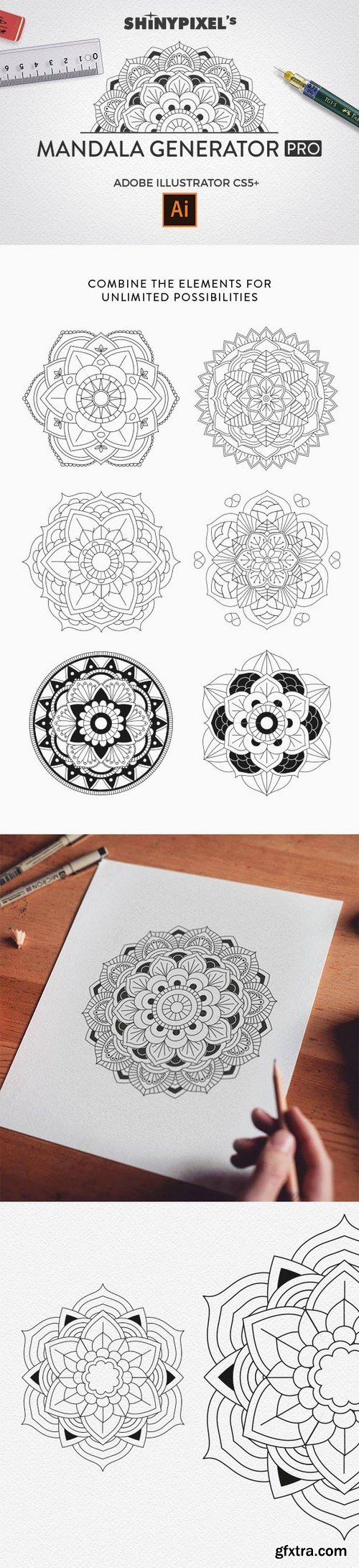 GraphicRiver - Mandala Generator PRO 20132339