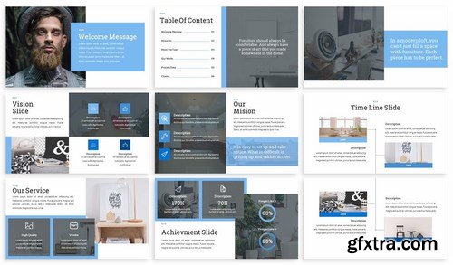 Furnine - Furniture Powerpoint Template