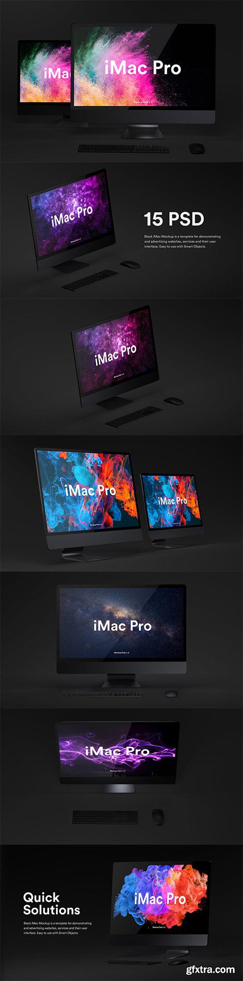 Dark iMac Pro Mockup