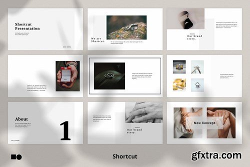 Shortcut - Powerpoint Powerpoint Google Slides and Keynote Templates