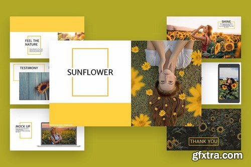 Sunflower - Multipurpose Powerpoint Google Slides and Keynote Templates