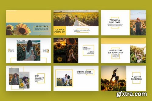 Sunflower - Multipurpose Powerpoint Google Slides and Keynote Templates