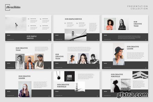 Binno - Creative Powerpoint Google Slides and Keynote Templates