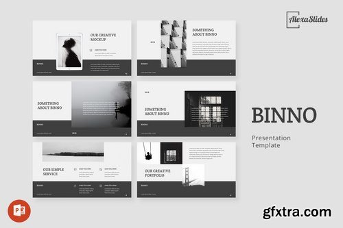 Binno - Creative Powerpoint Google Slides and Keynote Templates