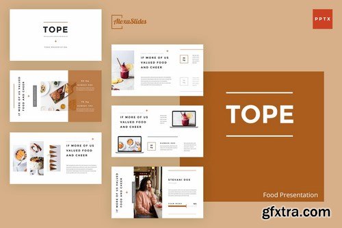 Tope - Food Powerpoint Google Slides and Keynote Templates