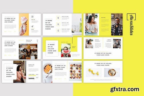 Fana - Food Powerpoint Google Slides and Keynote Templates