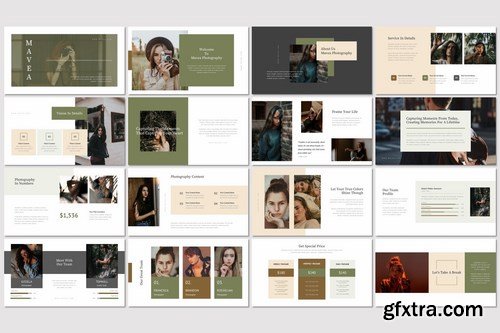 Mavea Powerpoint Google Slides and Keynote Templates