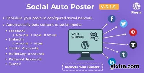 CodeCanyon - Social Auto Poster v3.1.5 - WordPress Plugin - 5754169