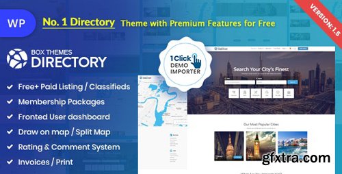 ThemeForest - Directory v3.5.0 / DirectoryBOX v1.5 - Multi-purpose WordPress Theme - 10480929 - NULLED