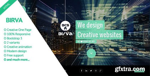 ThemeForest - Birva v2.0 - Creative One Page Theme (Update: 13 March 14) - 7020200