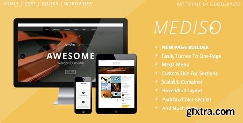ThemeForest - Mediso v1.2.2 - Corporate / One-Page / Blogging WP Theme - 7265623