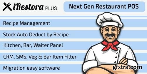 CodeCanyon - iRestora PLUS v3.1 - Next Gen Restaurant POS - 23033741