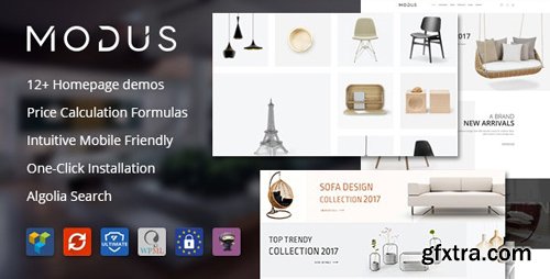 ThemeForest - Modus v1.5.3 - Modern Furniture WooCommerce Theme - 21278889