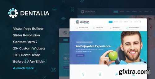 ThemeForest - Dentalia v1.8.0.1 - Dentist & Medical WordPress Theme - 18404457