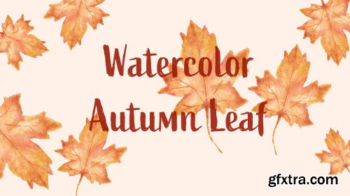 Sketch & Paint: Watercolor Autumn Leaf