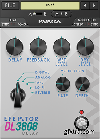 Kuassa Efektor DL3606 v1.0.0 Incl Patched and Keygen-R2R