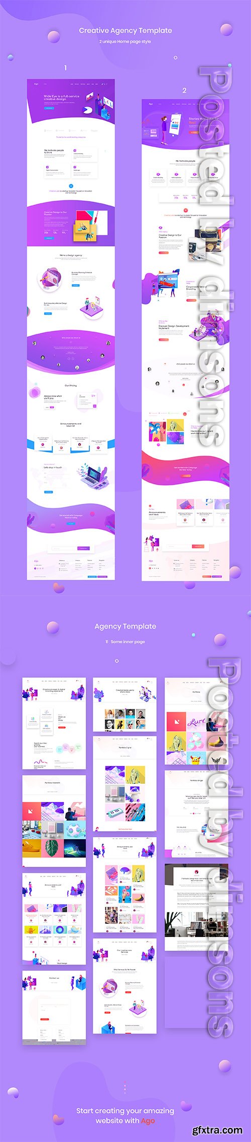 Ago - Creative Agency Template