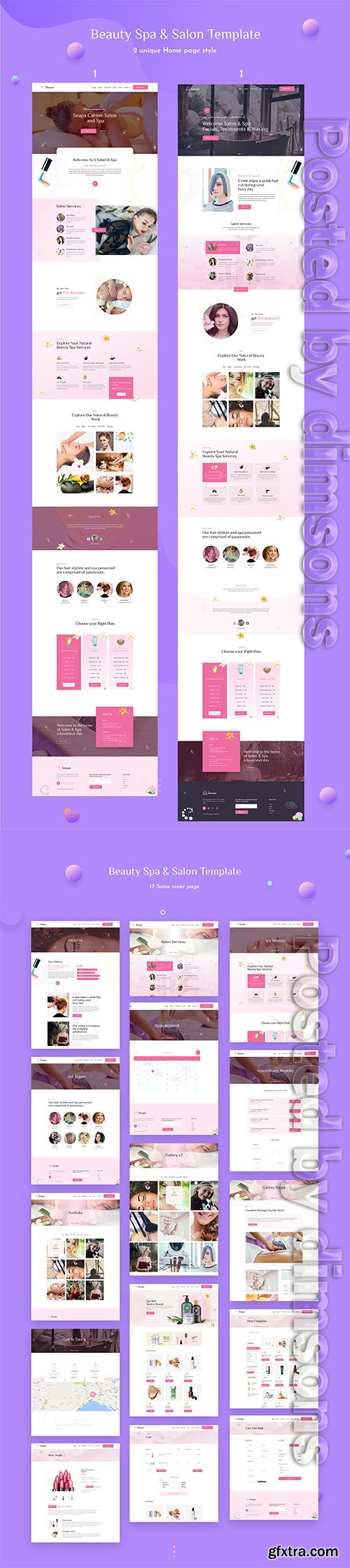 Seapa - Beauty Spa & Salon Template