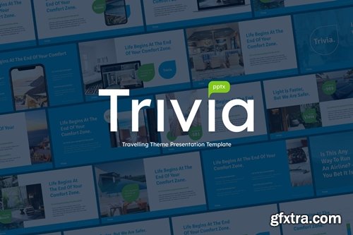 TRIVIA - Travel Business Powerpoint Template