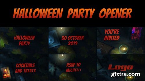 MotionArray Halloween Party Opener 309381