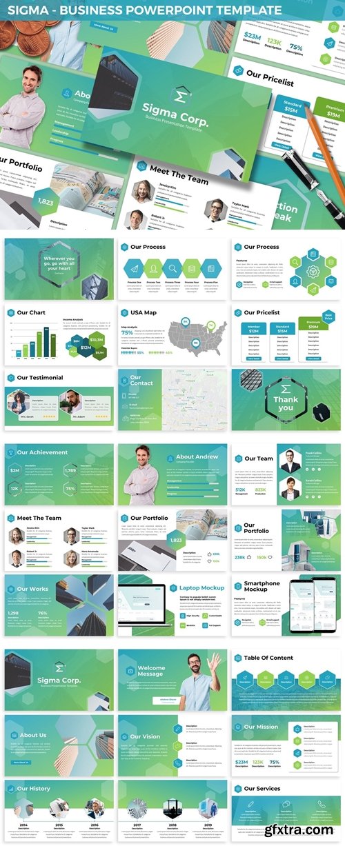 Sigma - Business Powerpoint Template