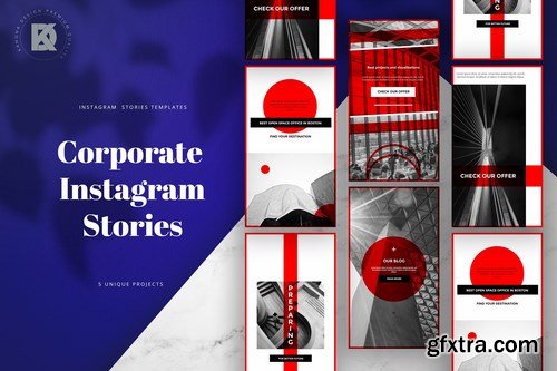 Corporate Instagram Banners Stories