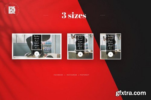 Fitness & Gym Social Media Banners Pack