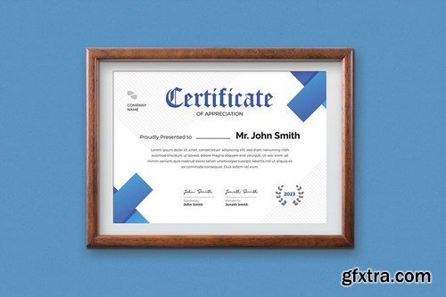 Certificate Template - A4 2