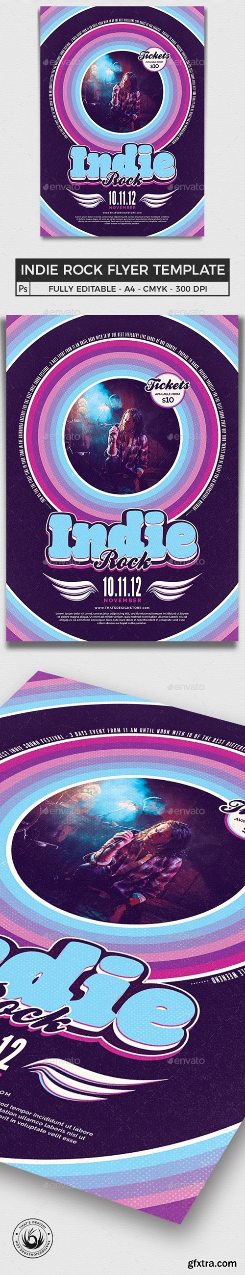 GraphicRiver - Indie Rock Flyer Template V5 24882755