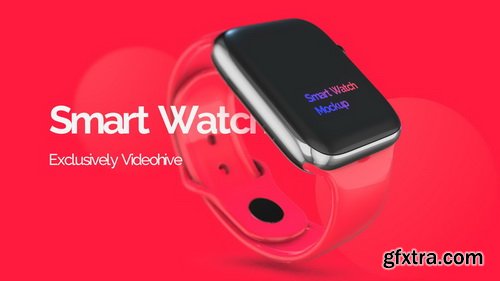 Videohive - Smart Watch 3D Model Mockup - App Promo V.2 - 23385934