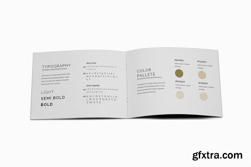 Strandmon Branding A5 Brochure Template