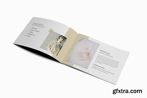 Strandmon Branding A5 Brochure Template