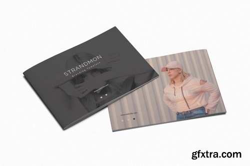 Strandmon Branding A5 Brochure Template