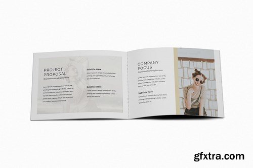 Strandmon Branding A5 Brochure Template