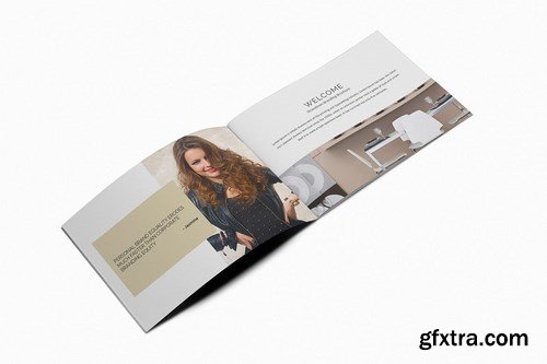 Strandmon Branding A5 Brochure Template