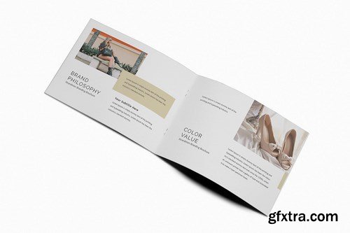 Strandmon Branding A5 Brochure Template