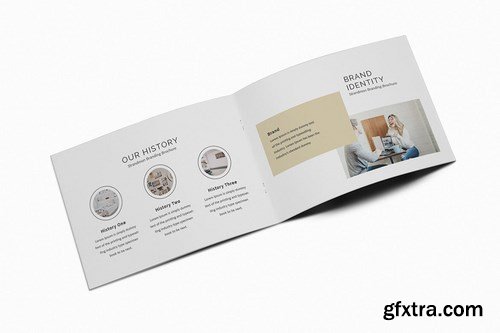 Strandmon Branding A5 Brochure Template