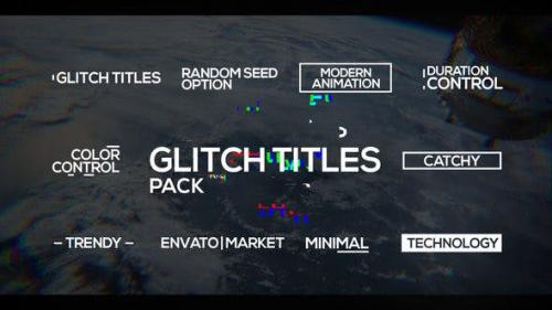 Udemy - Glitch Titles Pack