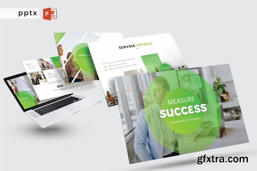 MEASURE SUCCESS - Powerpoint Google Slides and Keynote Templates