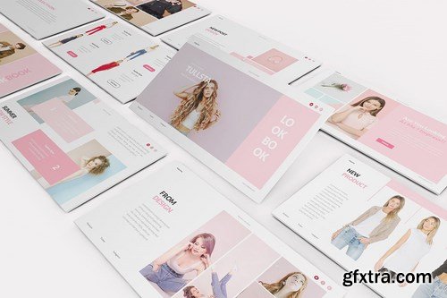 Tullsta Lookbook Powerpoint Google Slides and Keynote Templates