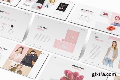 Tullsta Lookbook Powerpoint Google Slides and Keynote Templates