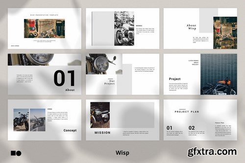 Wisp - Powerpoint Google Slides and Keynote Templates