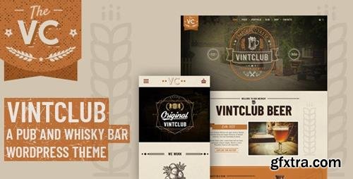 ThemeForest - VintClub v1.0.4 - A Pub and Whisky Bar WordPress Theme - 22678852