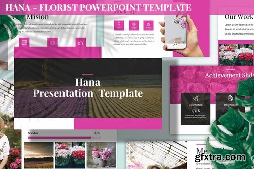 Hana - Florist Powerpoint Template