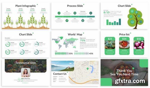 Vegeplant - Farm Powerpoint Template